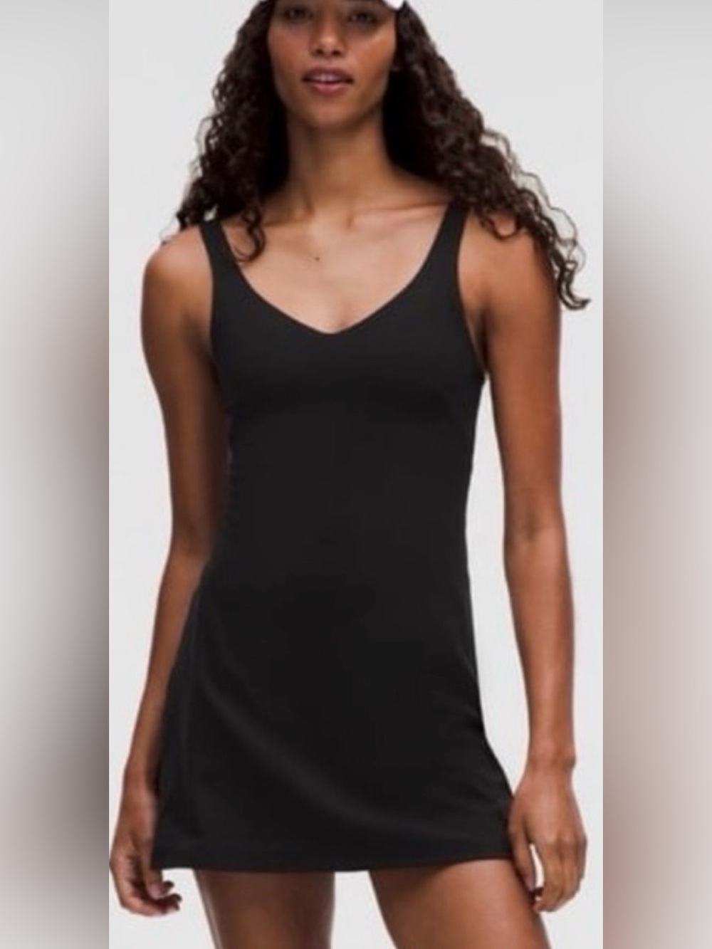 lululemon Align dress Black Mini Dress Tank Style $148